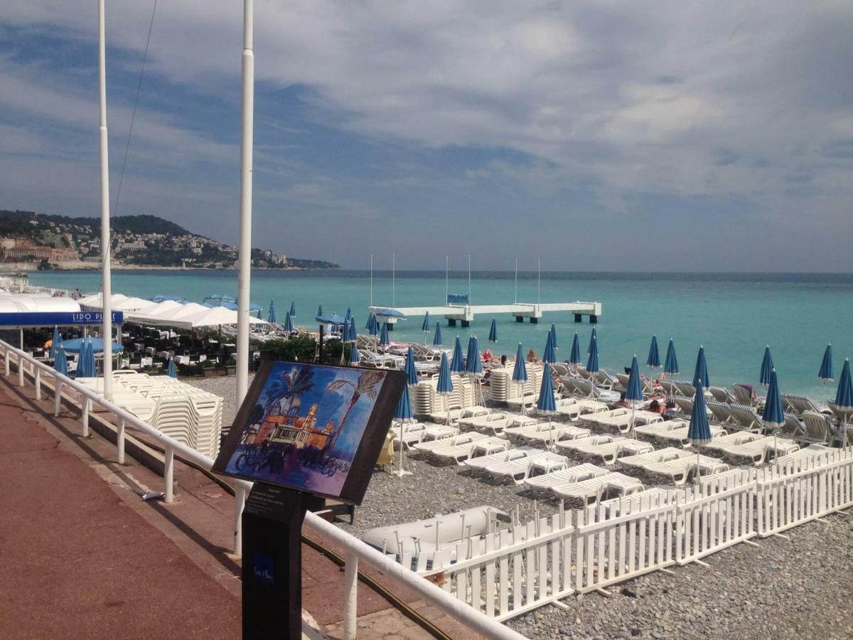 Stylish 2 Room Flat 60 Meters To The Beach Nice Extérieur photo