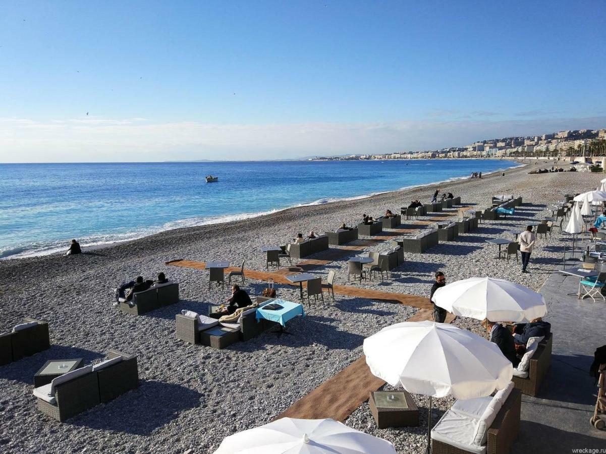 Stylish 2 Room Flat 60 Meters To The Beach Nice Extérieur photo